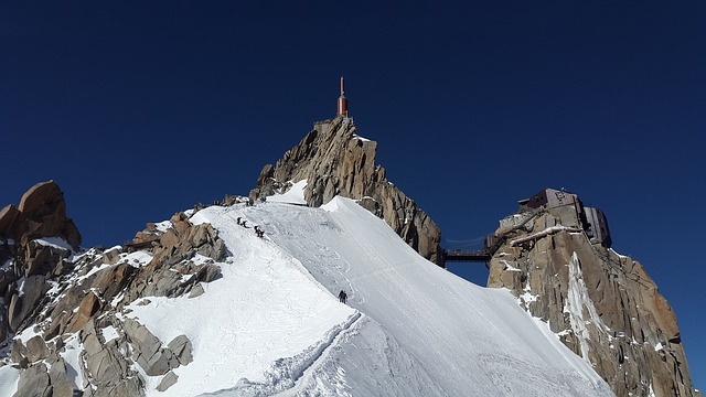 chamonix horní stanice
